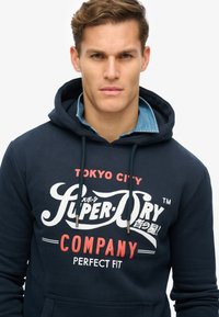 Superdry & Co Felpa con cappuccio - eclipse navy