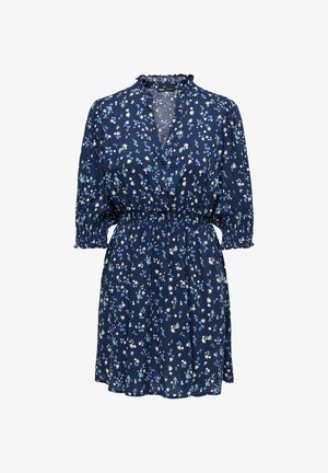 ONLY, ONLRAYA MIDI - Rochie tip cămașă - night sky