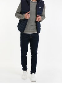Threadbare Weste - blue