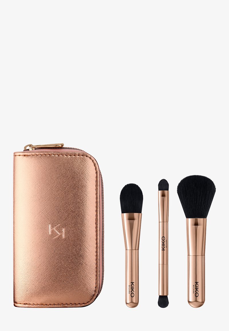 KIKO Milano LUXURIOUS ROSE GOLD EXCLUSIVE BRUSH SET Makeup brush set