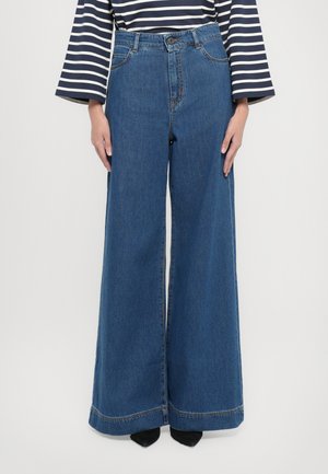 VEGA - Wide leg - blu