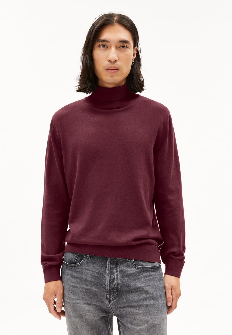 ARMEDANGELS GAARDO - Strickpullover - cranberry juice