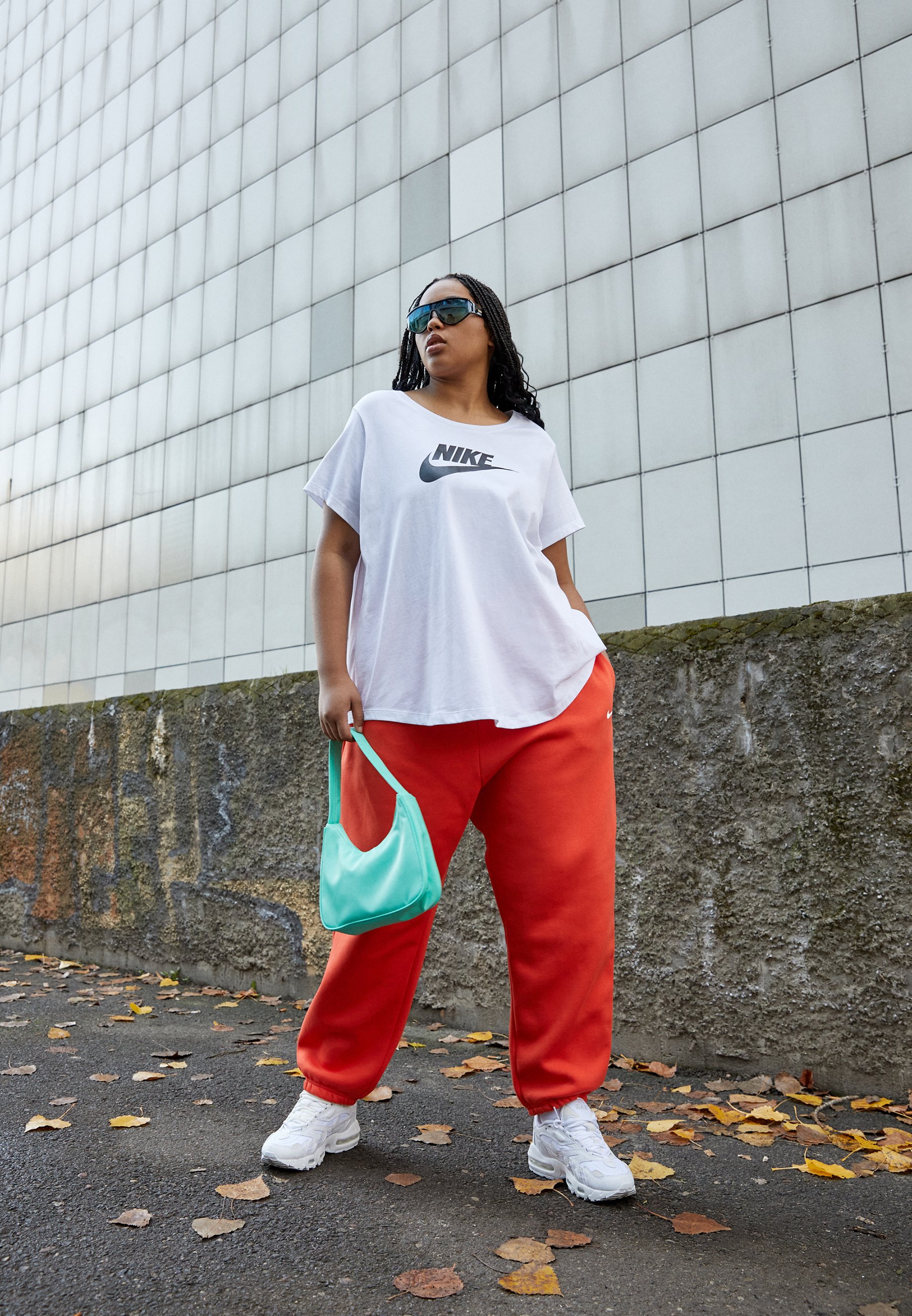 plus size nike two piece set