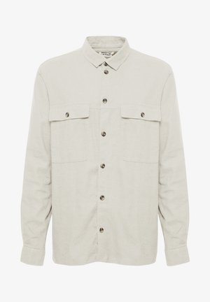 Solid SDALLAN OVERSHIRT LINEN MIX - Giacca leggera - off white