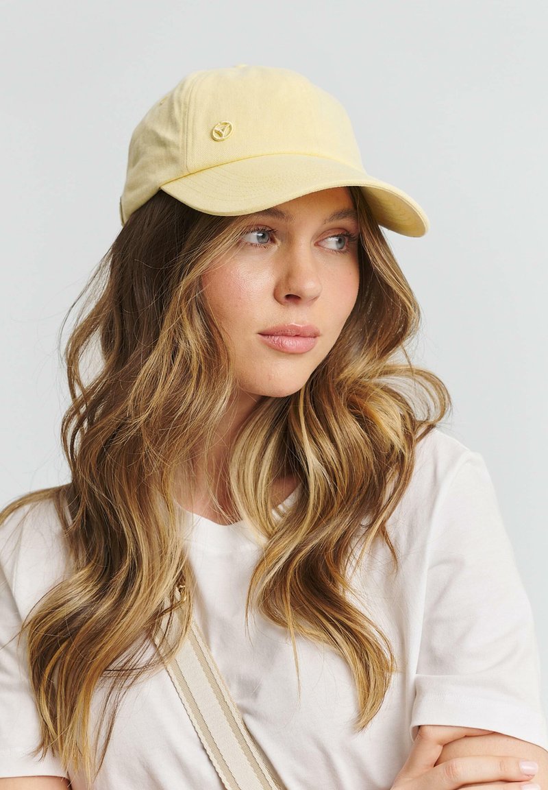 Hey Marly SIGNATURE CAP - Casquette - light yellow