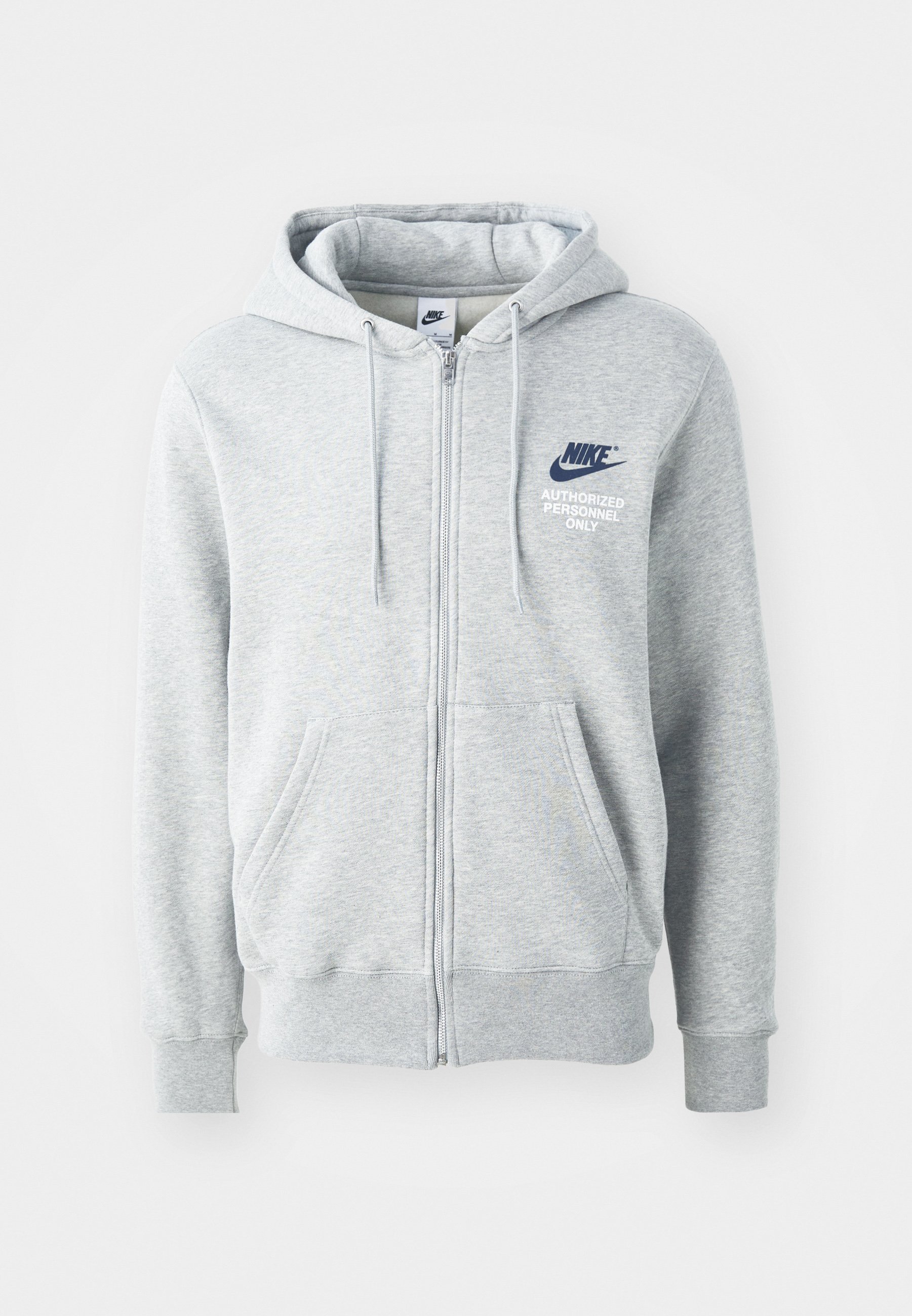 nike gray hooded sweatshirt