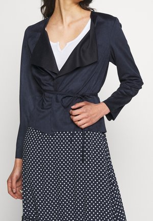 JDY Giacca in similpelle - dark blue