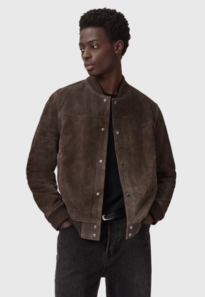 Leren jas - woodland brown