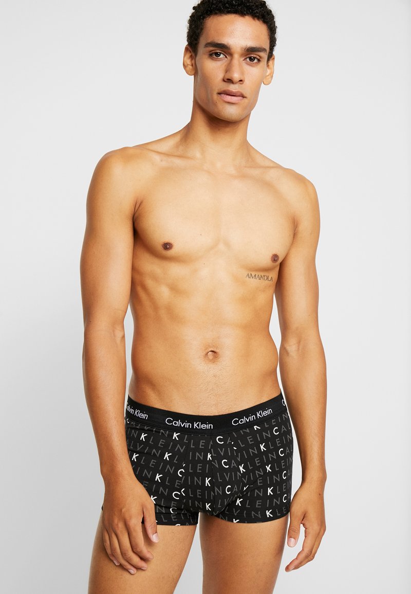 Calvin Klein Underwear LOW RISE TRUNK 3 PACK Shorty black/noir