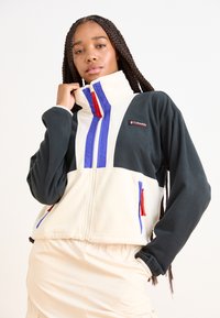 Columbia BACKBOWL™ FULL ZIP - Fliisjakk - black/chalk