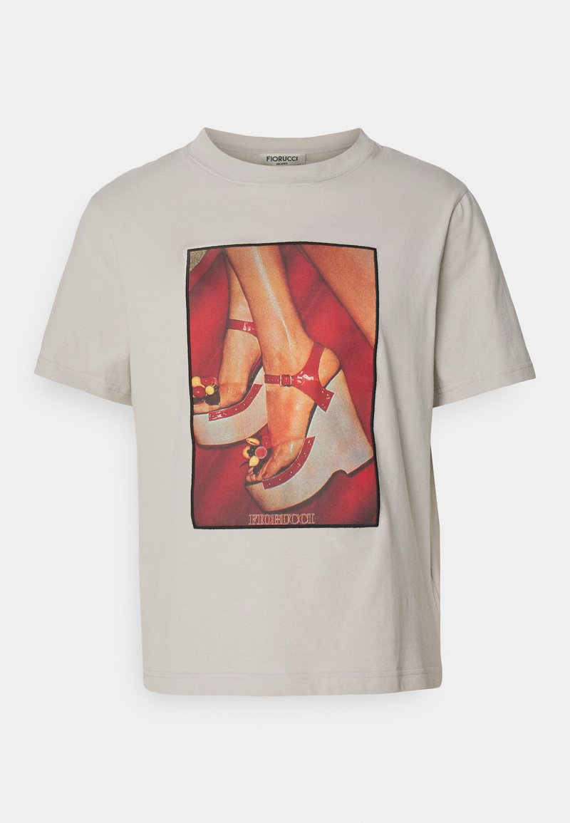Fiorucci T-shirt print grijs