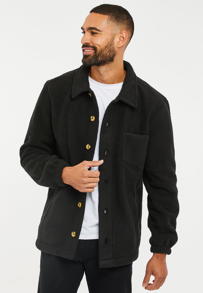 Threadbare ALFRED Fleecetakki black Zalando.fi