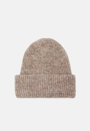 PCBERA HOOD - Lue - silver mink