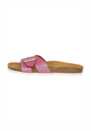 TINOS - Sandalias planas - pink metallic