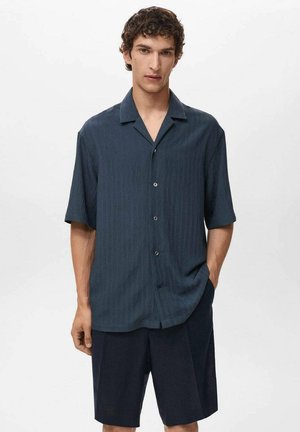 BRODÉE À RAYURES - Shirt - royal blue