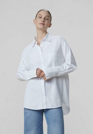 SELINA GABARDINE NADIR - Košilová halenka  - off white