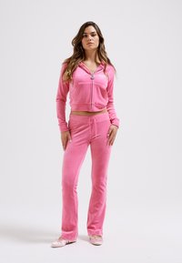 Juicy Couture REGAL MADISON HOODIE - Jaka ar rāvējslēdzēju - hot pink