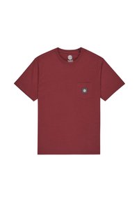 Unselected, red