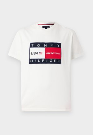 SAIL FLAG GRAPHIC UNISEX - T-Shirt print - ecru