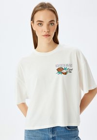Koton Camiseta estampada - beige
