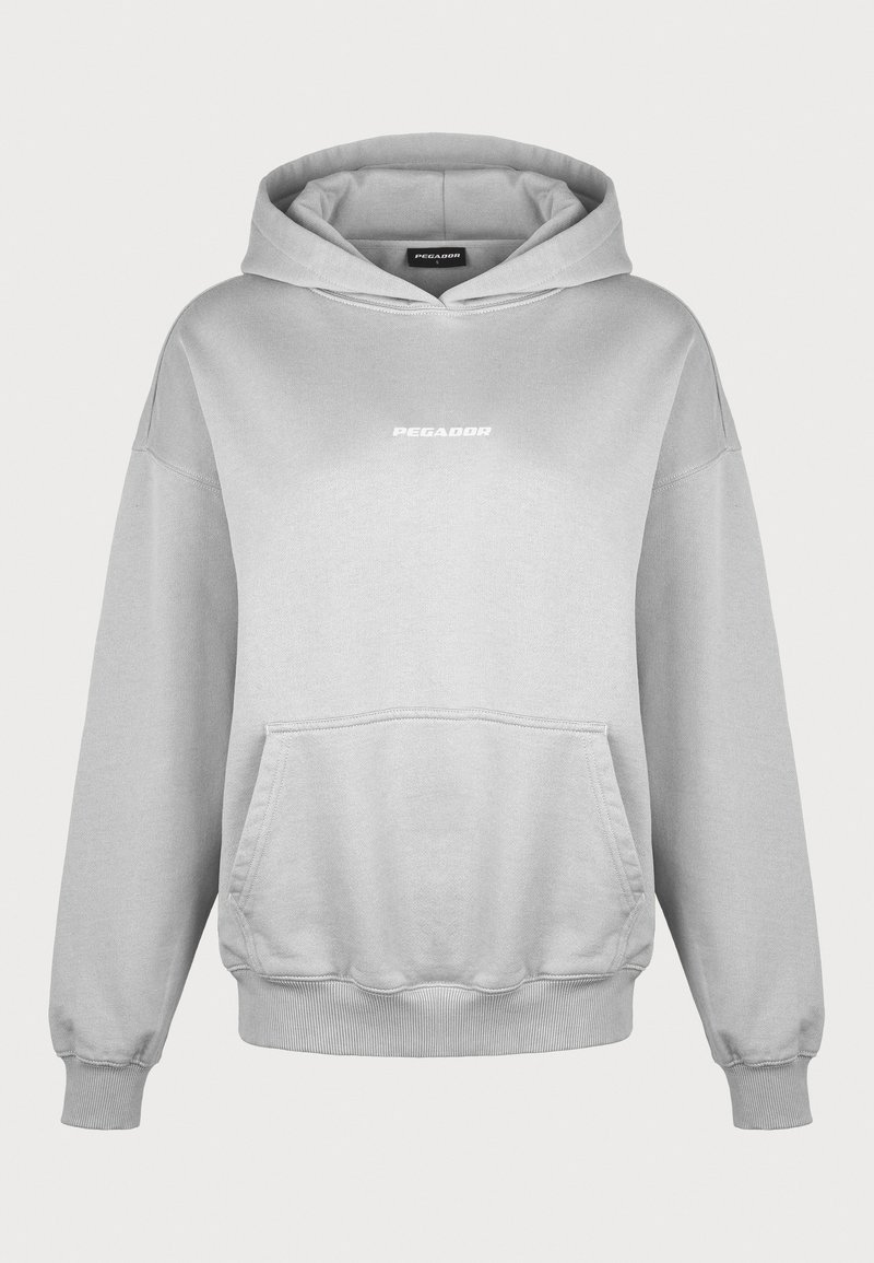 Pegador CLARITA - Majica s kapuljačom - washed sky grey