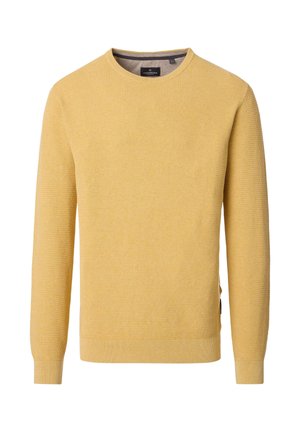 Strickpullover - gelb