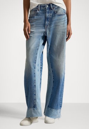 WIDE-LEG CROP JEAN - Wide Leg - pinero wash