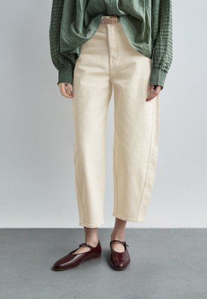 CALEB - Džíny Relaxed Fit - greige