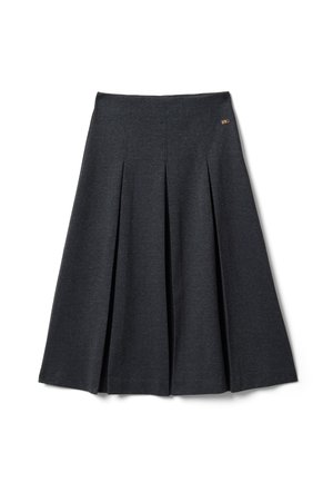 Les Copains, LONG SKIRT, REGULAR FIT.. - Gonna a campana - dark grey marl