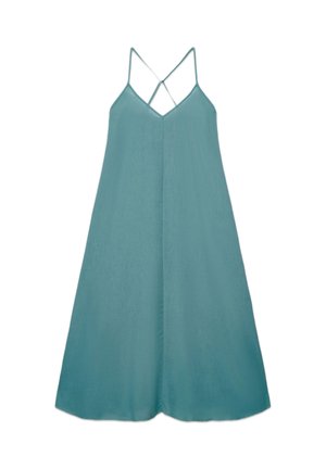Terranova, TINTA UNITA - Vestito lungo - verde acqua
