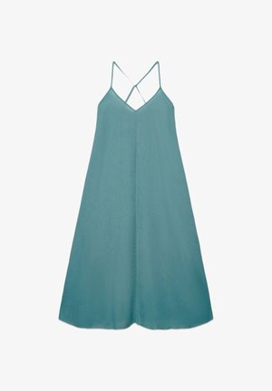 Terranova, TINTA UNITA - Vestito lungo - verde acqua