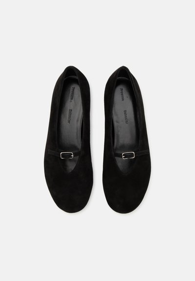 Proenza Schouler TEE MARY JANE FLATS - Balerinke - black