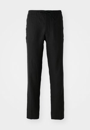 J.LINDEBERG SOREN DRAPE PANTS - Kelnės - black