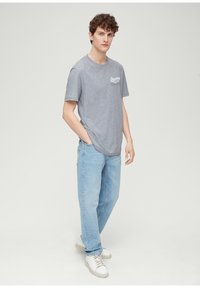 s.Oliver T-shirt print - schiefergrau