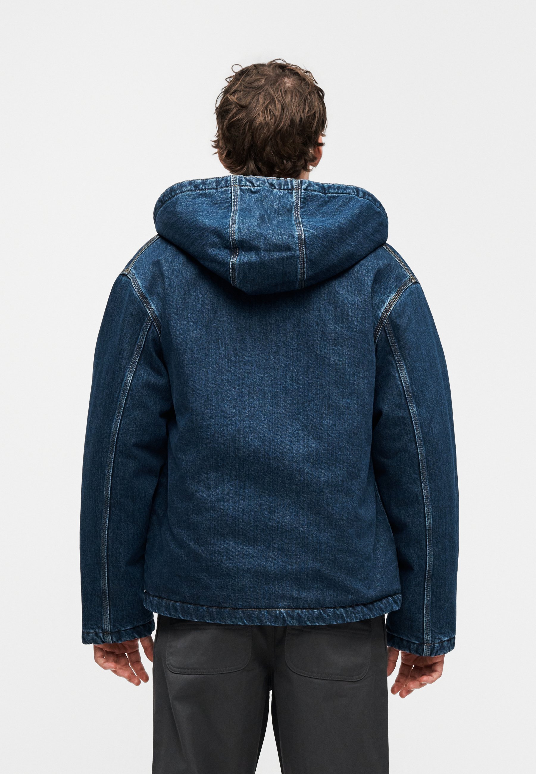 Carhartt WIP CLEVELAND - Denim jacket - blue stone washed/stone
