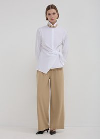 Calliope CON NODO  - Button-down blouse - blanc