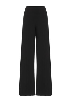 PALAZZO ELASTICIZZATI - Pantaloni - nero