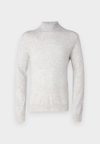 MEN TURTLE NECK SWEATER - Camisola - grey
