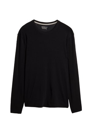 WARM EFFECT ROUND-NECK - Langarmshirt - nero