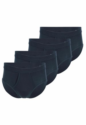 4ER PACK COTTON ESSENTIALS FEIN - Trosor - blau