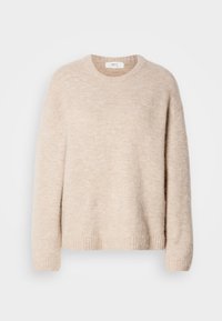 CREW NECK SWEATER - Strickpullover - pure beige
