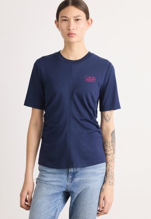 FASHION GRAPHIC TEE - T-shirt basique - dress blues