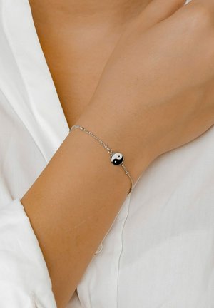 Hey Happiness, YIN YANG BEAD - Bracelet - silberfarben