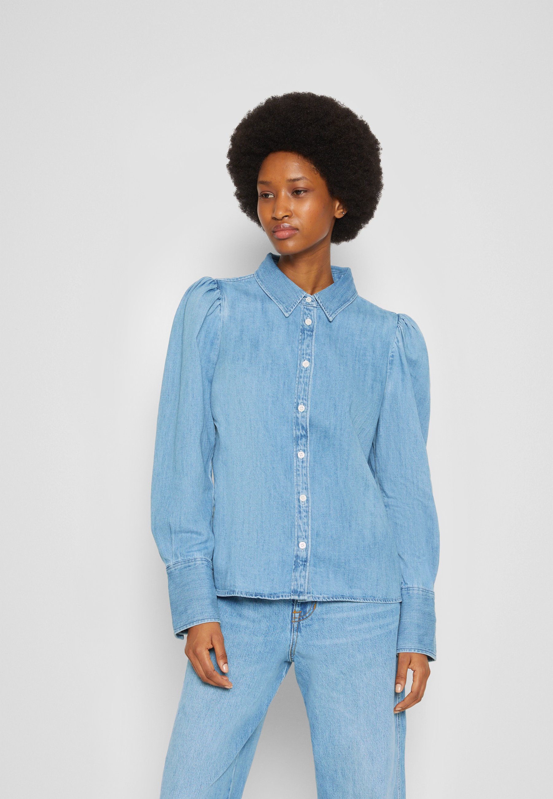 Frame Denim VOLUMINOUS PUFF SLEEVE 