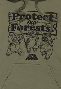 Henry Tiger STAR WARS PROTECT OUR FORESTS - Felpa con cappuccio - olive