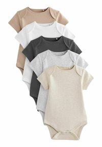 Next - ESSENTIAL SHORT SLEEVE 5 PACK-REGULAR FIT - Body - neutral Miniatura obrázku 1