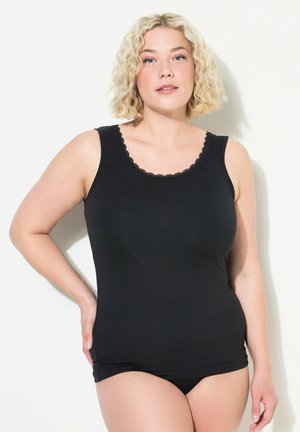 Ulla Popken TRIM TANK - Tílko - black
