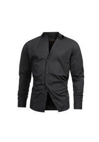 LANGARM INKAMBY - Camicia - black