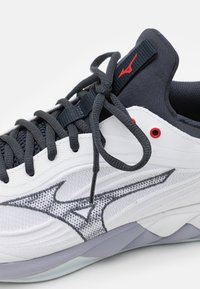 Mizuno WAVE LUMINOUS 3 - Chaussures de volley - white/salsa/black