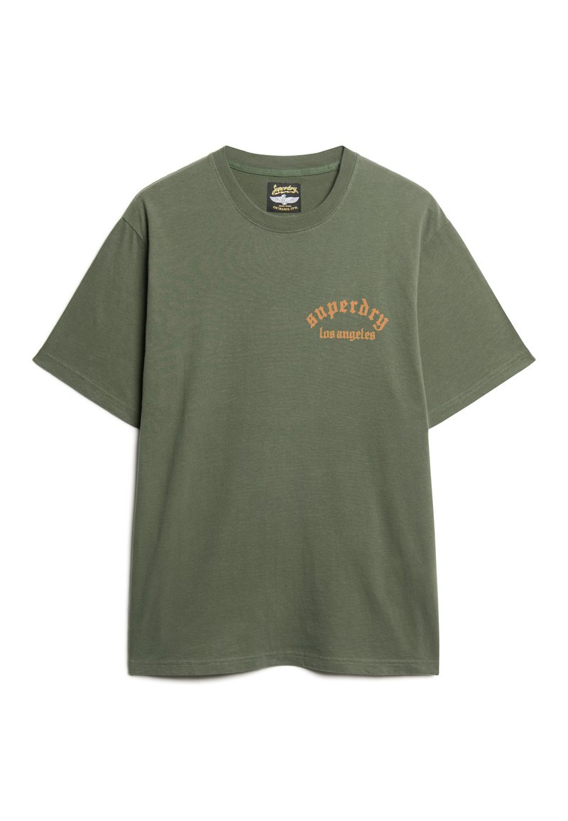 Superdry & Co T-shirt print groen Superdry & Co T-shirt print groen